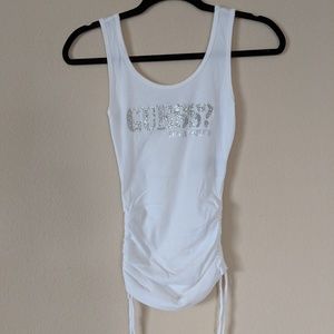 Guess Side-Ruched Tank
